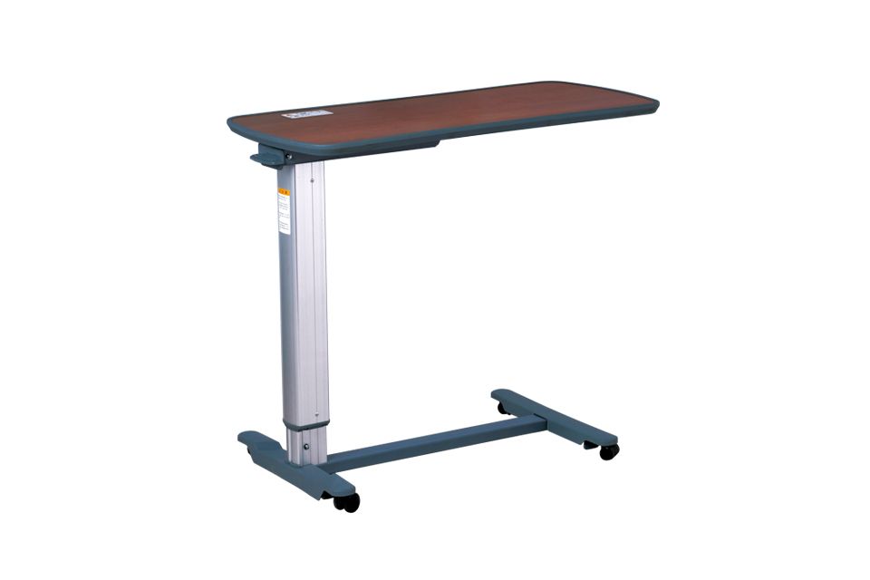 Dining table Movable table with adjustable height (2)